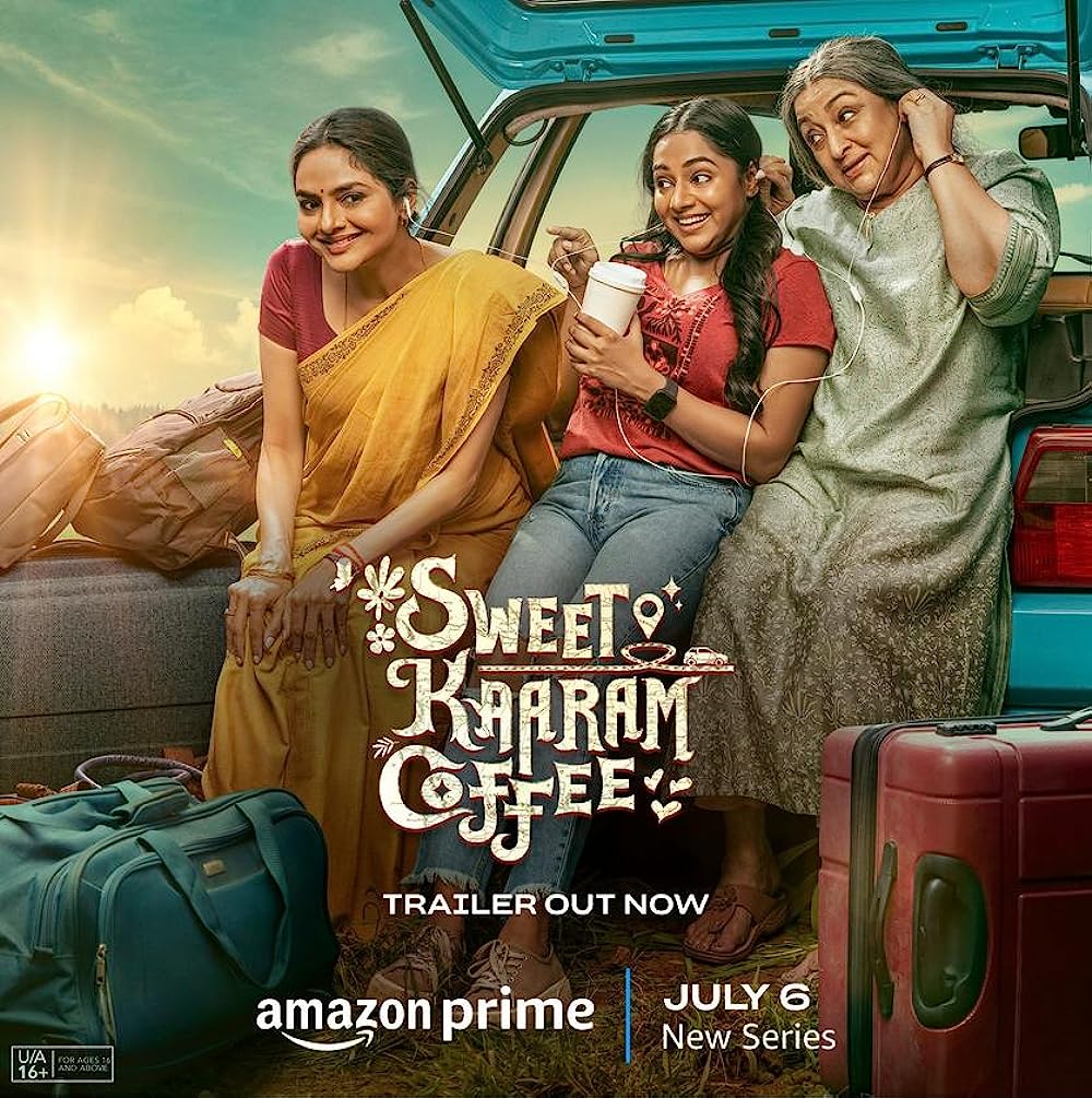 Directed by Bejoy, Krishna, and Swathi, this spirited series features outstanding performances from Lakshmi, Madhoo, Santhy, Vamsi Krishna, and Babu. 'Sweet Kaaram Coffee' is the perfect blend of relatability and entertainment, making it an enjoyable watch for the entire family. Stream it on Amazon Prime Video starting from July 6.